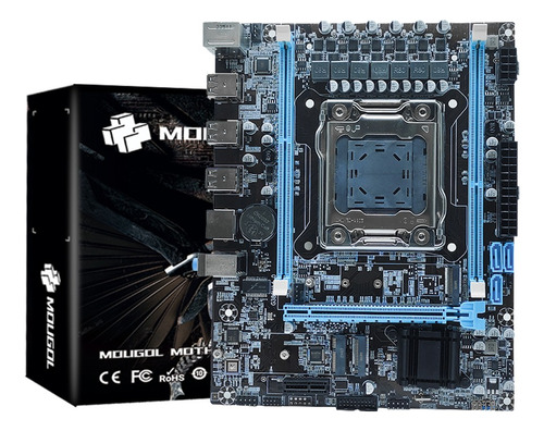 Placa Madre Intel Mougol X79 Lga2011 M.2 Nvme Para Videojueg