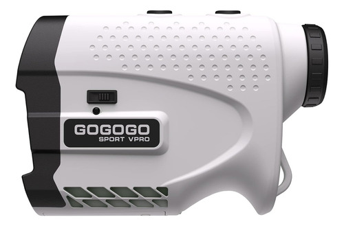 Gogogo Sport Vpro Telémetro Láser Para Golf Y Caza, Medición De Distancia De , Con Función De Vibración De Bloqueo De Barra De Bandera De Alta Precisión, Modo De Pendiente, Escaneo Continuo