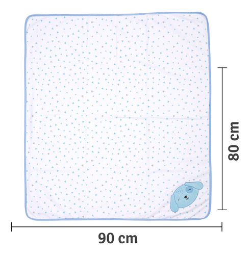 Manta Para Bebê Enxoval Algodão Bebê Estampada