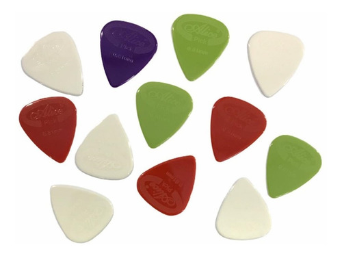 Alice Paquete 12 PĂșas Plumillas .81 Mm Ap-600g No Dunlop Color Colores