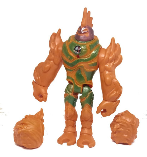 Boneco Action Figure Ben 10 Hot Shot Alienigena Monstro C4