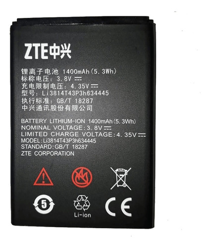 Bateria Zte A110 L110 Verggtario 5 Ventas Al Mayor Y Detal