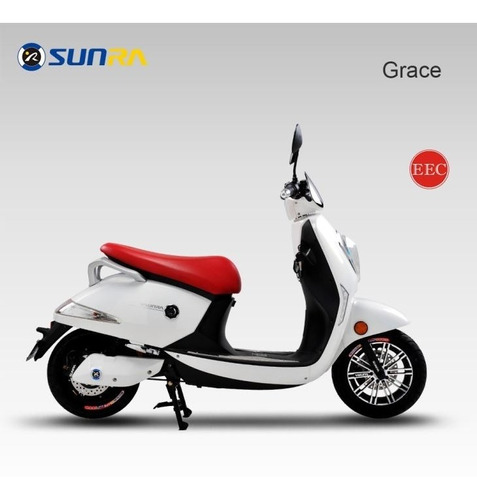 Imagen 1 de 6 de Moto Electrica- Scooter Sunra Grace- Baterias Y Repuestos