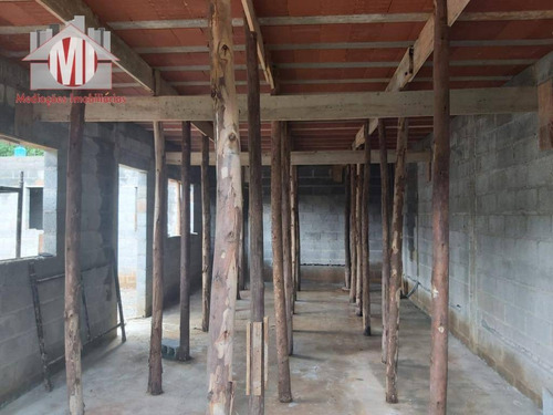 Linda Chácara Em Construção, Com 3 Dormitórios, Pomar, Bem Localizada, À Venda, 4500 M² Por R$ 390.000 - Rural - Pedra Bela/sp - Ch0873