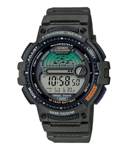 Reloj Digital Casio Modelo Ws-1200h-3avcf 100 Metros