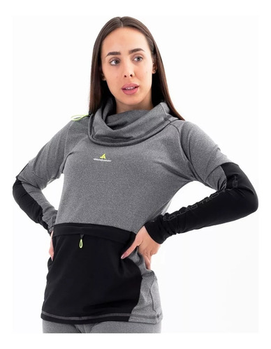 Buzo Deportivo Cuello Alto Estilo Buff Urban Luxury