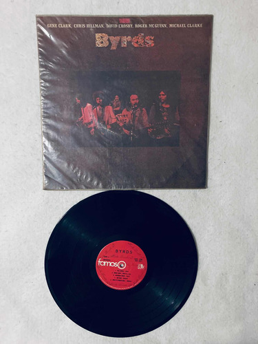 Gene Clark The Byrds Lp Vinyl Vinilo Ed Colombia 1973