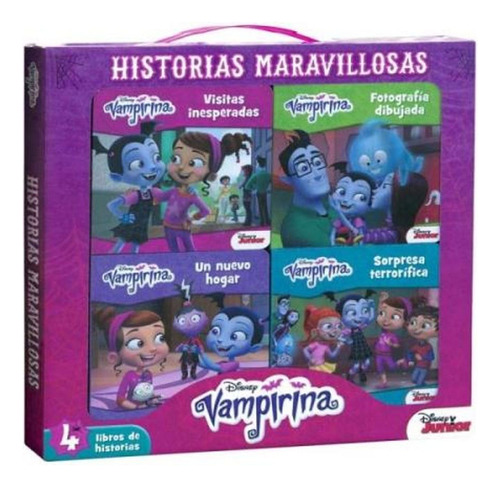 Vampirina Historias Maravillosas (estuche Con Manijas De Pla