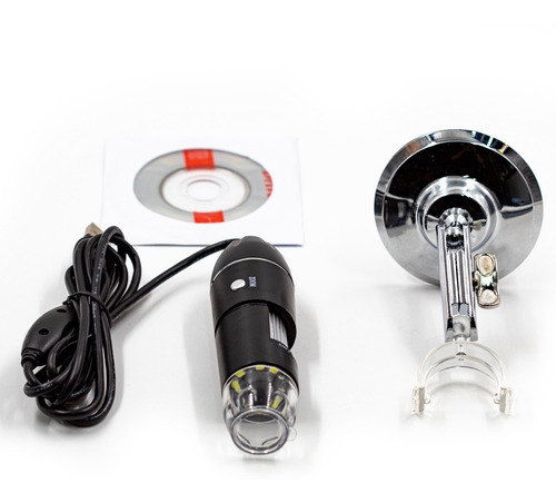 Imagem 9 de 10 de Kit 10 Microscópio Zoom 1600x 2mp Profissional Digital Usb