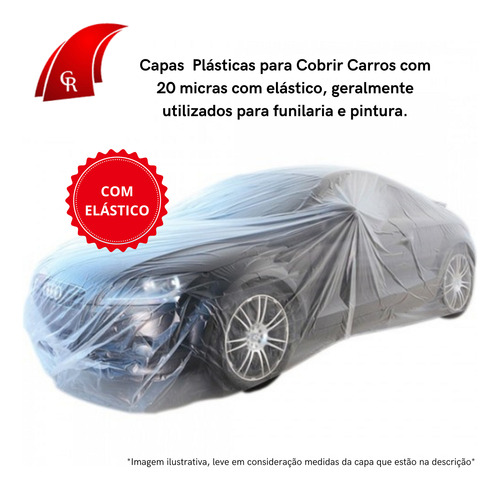 Capas Reis Transparente Com Elástico - Tamanho Gg