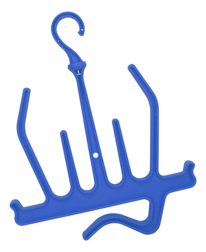 Colgador De Secado Azul Para Buceo, Resistente Y Rápido, Par