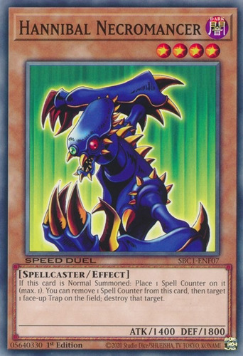 Hannibal Necromancer (sbc1-enf07) Yu-gi-oh!