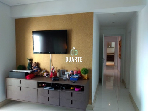 Imagem 29 de 30 de Vendo Apartamento Alto Padrão Em Santos, 4 Suítes, 3 Vagas, Vista Mar, Aparecida, Ville De France - Ap02680 - 68028632