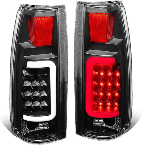 Luces De Freno Traseras Dna Motoring Tl-c10-led-3d-bk-cl, La