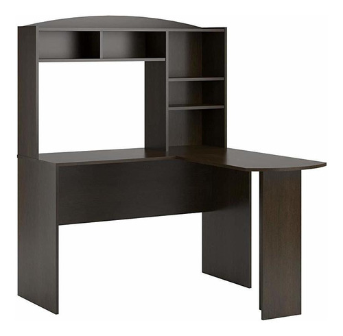 Ameriwood Home Dakota Space Saving L Escritorio Con Aparador