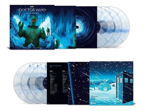 Doctor Who Ice Warriors [lp De 140 Gramos De Color «hielo Fu