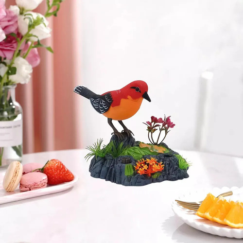Juguete De Plástico Para Pájaros Con Control De Sonido