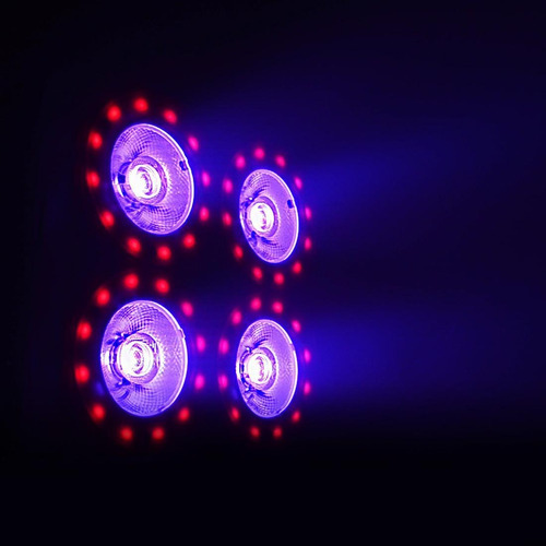 Brut Led Cob 4x30w 120w Rgb Kohbak Kblt026
