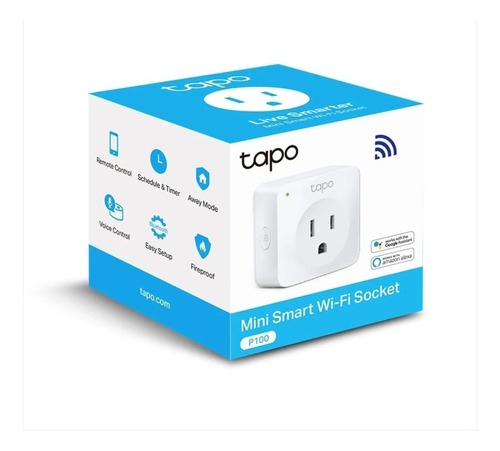 Tp-link, Mini Enchufe Inteligente Wifi, Tapo P100 (1-pack)