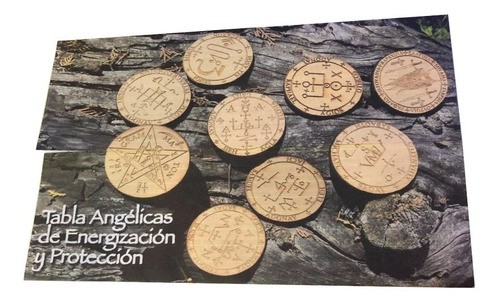 Imagen 2 de 9 de Set Tabla Angélicas De Energización Y Protección
