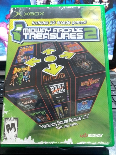 Midway Arcade Tesoros 2 Para Xbox Clásico.