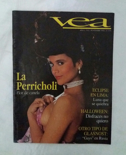 Revista Vea Noviembre 1992 Monica Sanchez