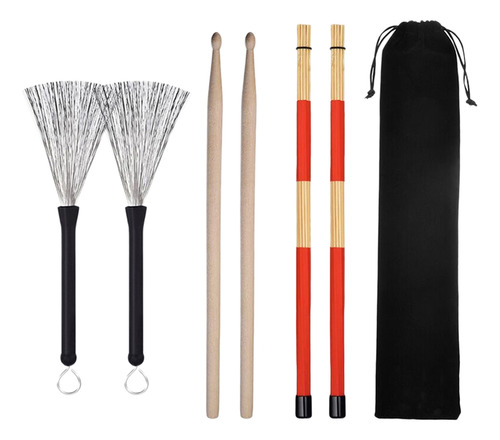 Accesorios Para Batería Acústica Drum Brush