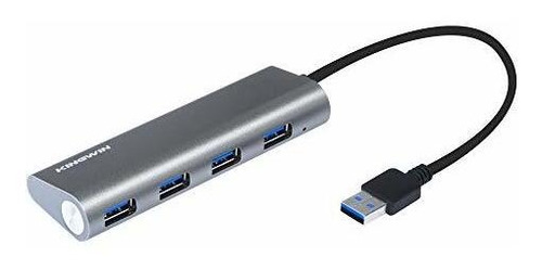 Hub Usb Velocidad De Transferencia De 4 Puertos (5gps) Kingw