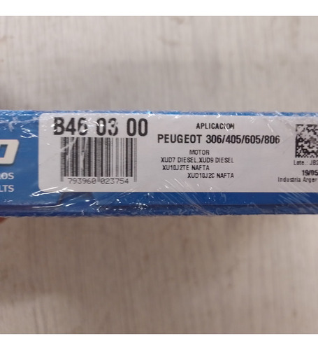 Tornillos Tapa Cilindros - Peugeot 306-205... M. Xud9 Diesel