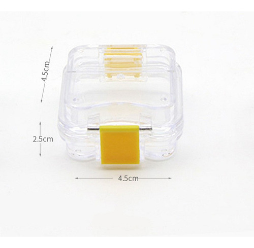 Caja De Dientes De Plástico Para Dentaduras Postizas De 10 P