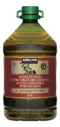 Aceite Puro De Oliva Extra Virgen Español 3 Lt Kirkland