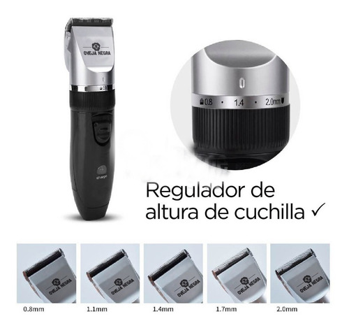 Imagen 7 de 10 de Cortadora Profesional Pelo Peladora Cabello Personas Canina