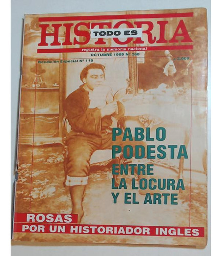 Revista Todo Es Historia 268 Fecha Octubre 1989