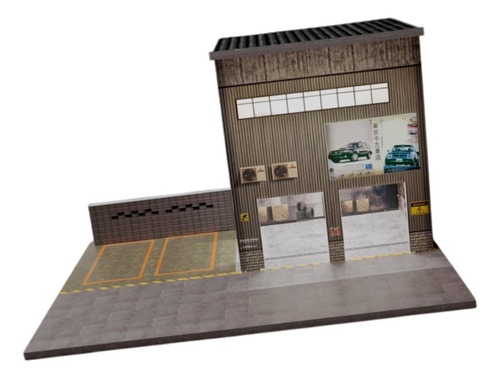 Modelo De Automóvel Modelo De Diorama Layout Prop 1/64