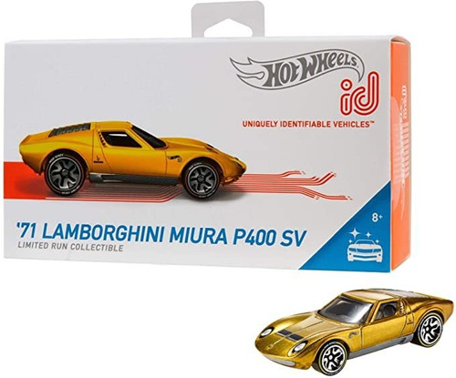 Hot Wheels Id 71 Lamborghini Miura P400 Sv.