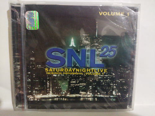 Musical Snl 25 Saturday Night Live Cd Tom Petty David Bowie