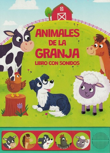 Libro Animales De La Granja Con 5 Sonidos Grado Cinco