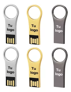 TOPESEL Memorias USB 16GB 2.0 Pendrives USB Sticks Flash Drives Llaves USB Portátiles 3 Colores Negro 3 Unidades Dorado Plata 