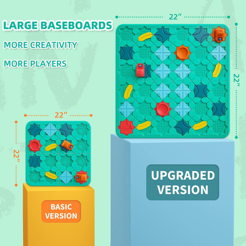 Logical Road Builder, Juego De Mesa De Juegos De Tallo Grand