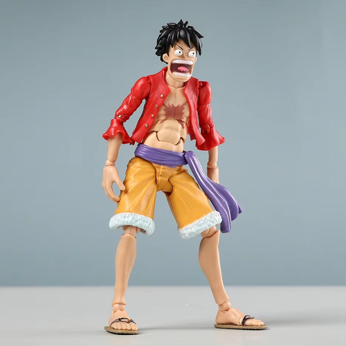 Figura De Anime Shf One Piece Monkey D. Luffy, Modelo Articu