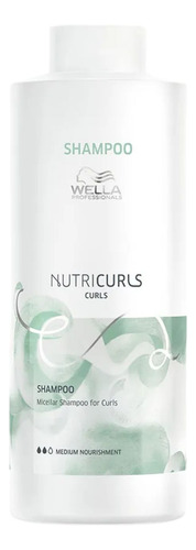 Shampoo Wella Nutricurls 1000ml Hidratación Nutrición