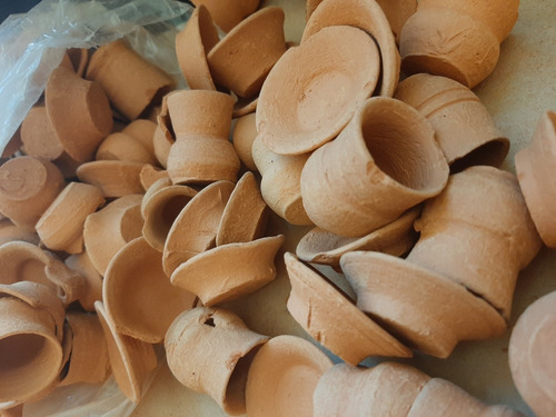 Miniatura De Barro Natural - Mini Claypots (10kg) (Usado)