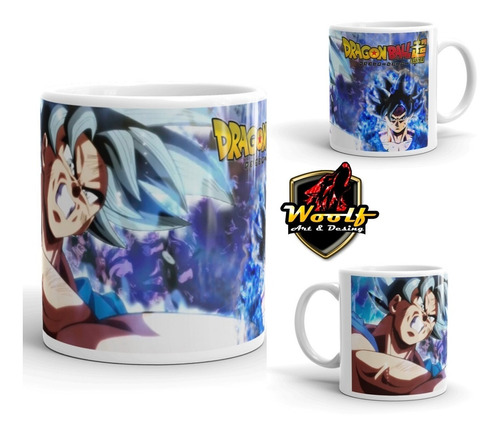 Goku Taza Dragon Ball Super Ultra Instinto Doctrina Egoista