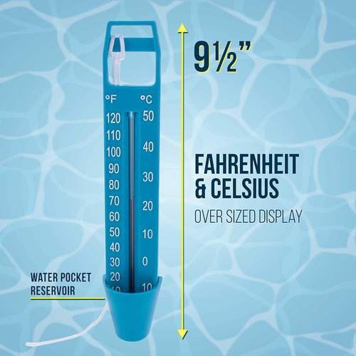 U.s. Pool Supply Termómetro De Piscina Con Pantalla Analógic