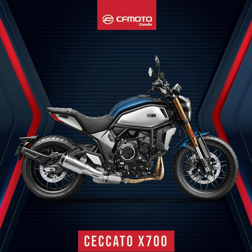 Imagen 1 de 12 de Cfmoto Ceccato X700 12 Cuotas Bbva - Unicomoto Canning