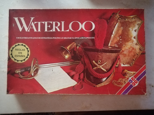 Juego De Estrategia De Mesa Waterloo. Excelente Estado. Grow