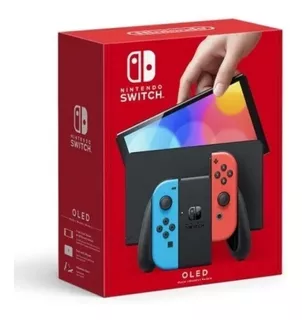 Nintendo Switch Oled 64gb Neon Envio Inmediato + Obsequio