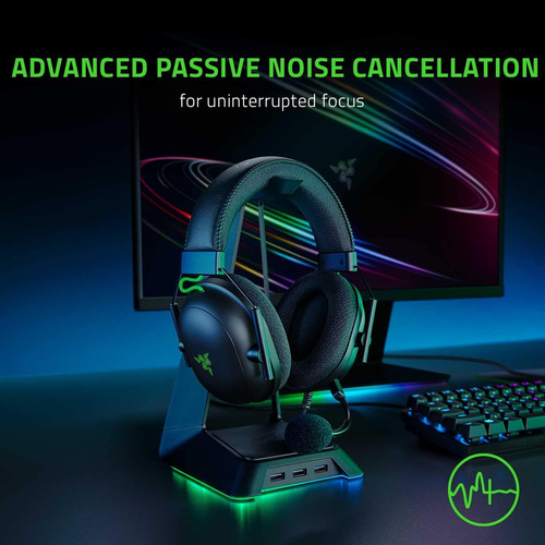 Razer Blackshark V2 Auriculares De Juegos: Thx 7.1 Sound Env