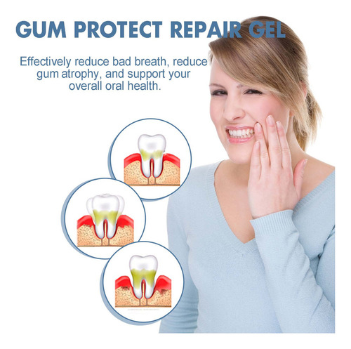 / Un Gel Reparador De Dientes Repara Las Encías Hinchadas Y