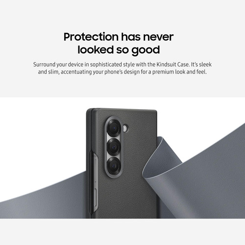 Funda Protectora Para Samsung Galaxy Z Fold 6, Color Marrón